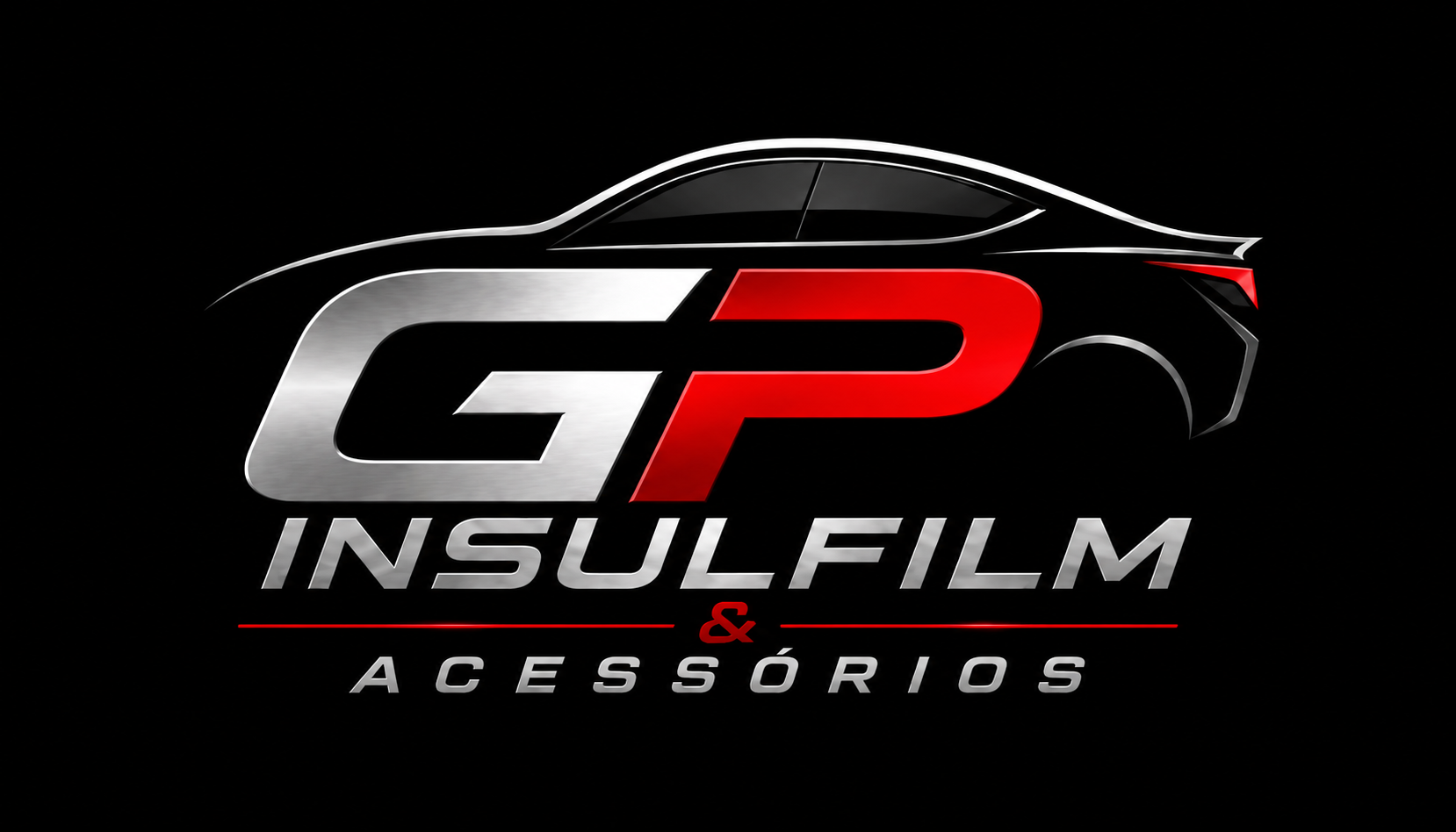 Logotipo GP Insulfilm & Acessórios - insulfilm automotivo, residencial e acessórios em São Gonçalo