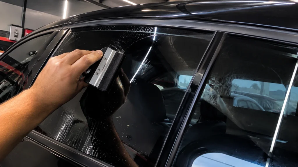 Instalação de insulfilm automotivo em vidro de carro - GP Insulfilm & Acessórios São Gonçalo